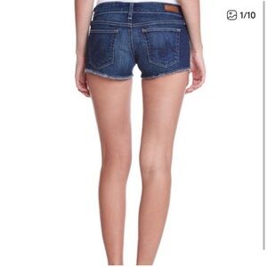 AG Daisy Low rise micro denim shorts size 24